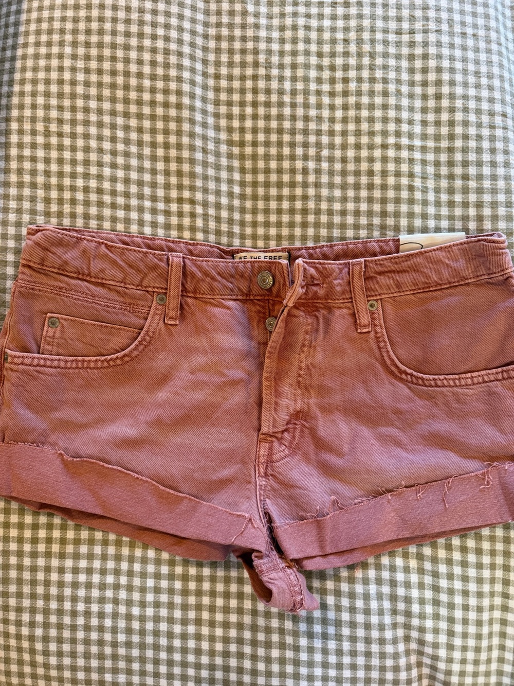 Free People Cali Cuffed Shortie short